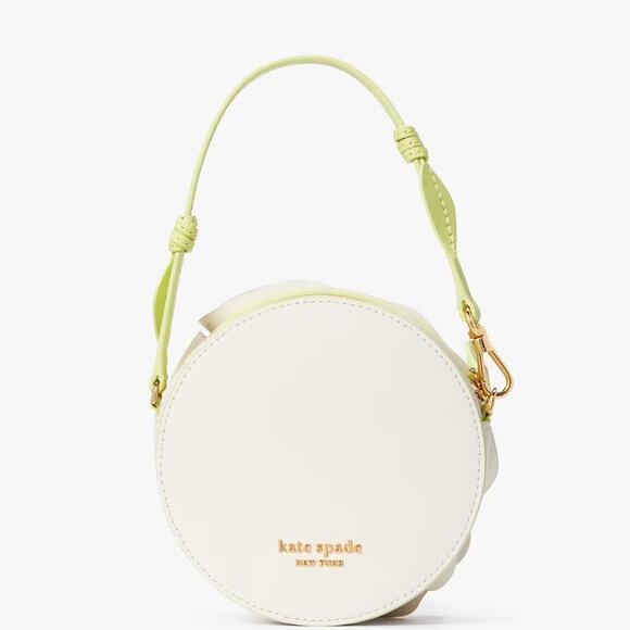 NWT Kate Spade Flora Patent Leather 3d Wristlet Purse - Picture 3 of 6